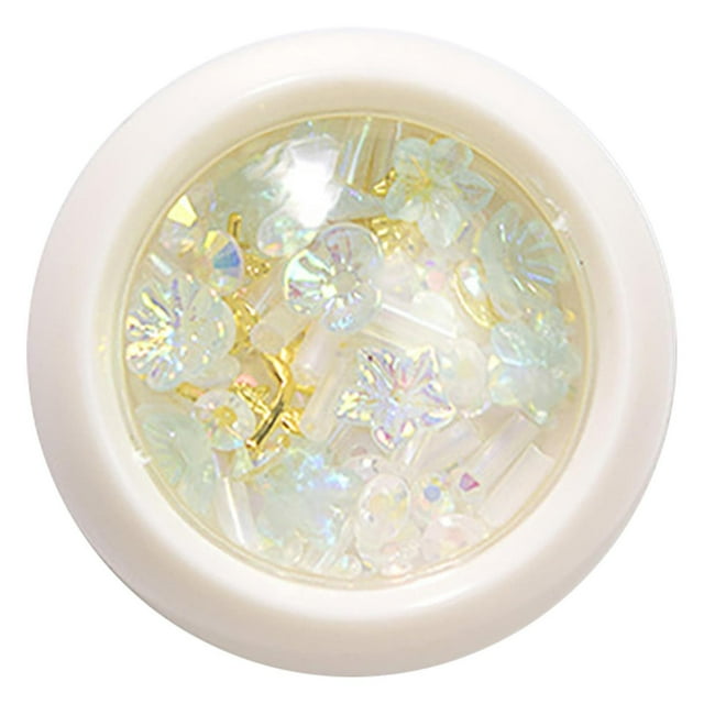 Set de decoración de uñas HUOGUO Summer Flower Butterfly Rhinestone