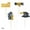 Gold, variant on Lilixerw 24 Pack Graduation Season Glitter Paper Cake Flags, 3.9x3.1x0.3 Inch Graduation Party Toppers with Toothpicks, for Graduation Cupcake Dessert Decoration, Pink