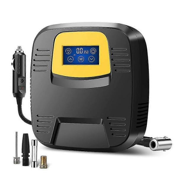 Tire Inflator Portable Air Compressor, 120PSI Portable Air Pump for Car Tires Portable Electric Air Pump for Motor Bike