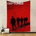 thumbnail image 4 of Hop Singer Star Deftones Music Colorful Tapestry Wall Hanging Hanging Tarot Hippie Wall Rugs Dorm Home Decor,Polyester fabric,Birthday/ Valentine's Day, 4 of 5