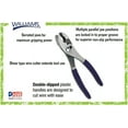 thumbnail image 2 of Williams PL-6C 6-Inch Combination Slip Joint Pliers, 2 of 3