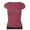 Wine, variant on Dagugfen Casual Tops for Women Cap Sleeve Backless Crew Neck Slim Fitted Lightweight Streetwear Travel Tops