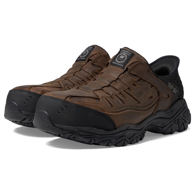 Zapato de construcción Skechers Holdredge Ryker Hands Free para hombre