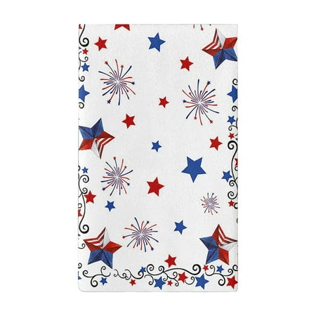 

YruYptpaln 1pc Independence Day Kitchen Towels Microfiber Towel Dish Cloth Colorful Star Flag Print Dish Towel Independence Day Decorations Large Beach Towels Big Towels Towel Face Bath Towels Bulk 12