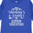 thumbnail image 4 of Inktastic Mommy and Daddy Little Valentine Boys or Girls Long Sleeve Toddler T-Shirt, 4 of 5