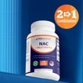 thumbnail image 4 of Vitamatic NAC Supplement N-Acetyl-L-Cysteine (NAC) with Milk Thistle 50:1 Extract - Supports Immune, Respiratory, Liver Health, 1200 mg per Serving, 120 Veg Capsules, 4 of 10