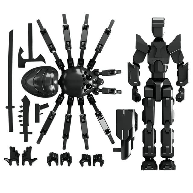 EGNMCR Super Movable Doll Building Block Toy For Boys Intelligence Assembly For Children Puzzle For Adults Popular For Boys And Girls a dolls