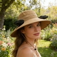 thumbnail image 5 of Cool Fan Hat Adjustable Wide Brim Sun Hat with 2 Silent Rechargeable Fans for Women Men, Breathable Waterproof Fabric, Detachable Fans, Sun Protection for Camping Beach Summer Outdoor Khaki, 5 of 6