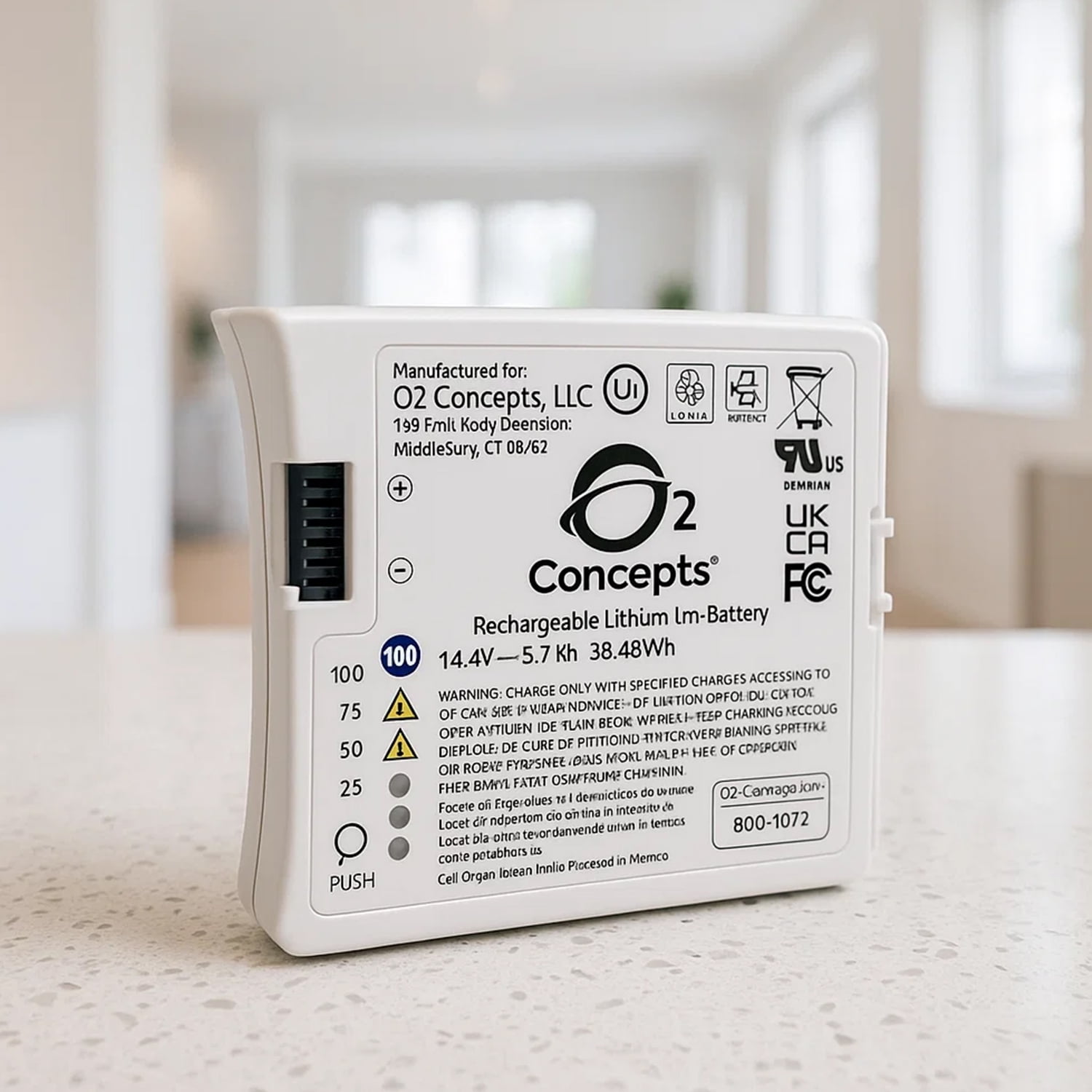 Battery for Oxlife Liberty 2 Portable Oxygen Concentrator