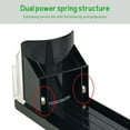 thumbnail image 2 of fankhu Drink Organizer Dispenser Spring Push Auto Beer Pusher Holder Adjustable Width Soda Can Bottle Pusher E-shaped Glide for Kitchen Fridge, 2 of 6