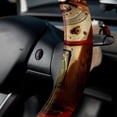 thumbnail image 5 of Cat Retro 14.5 Inch Printing PVC Leather Auto Accessories Steering Wheel Cover for Car Wheel Covers, 5 of 6