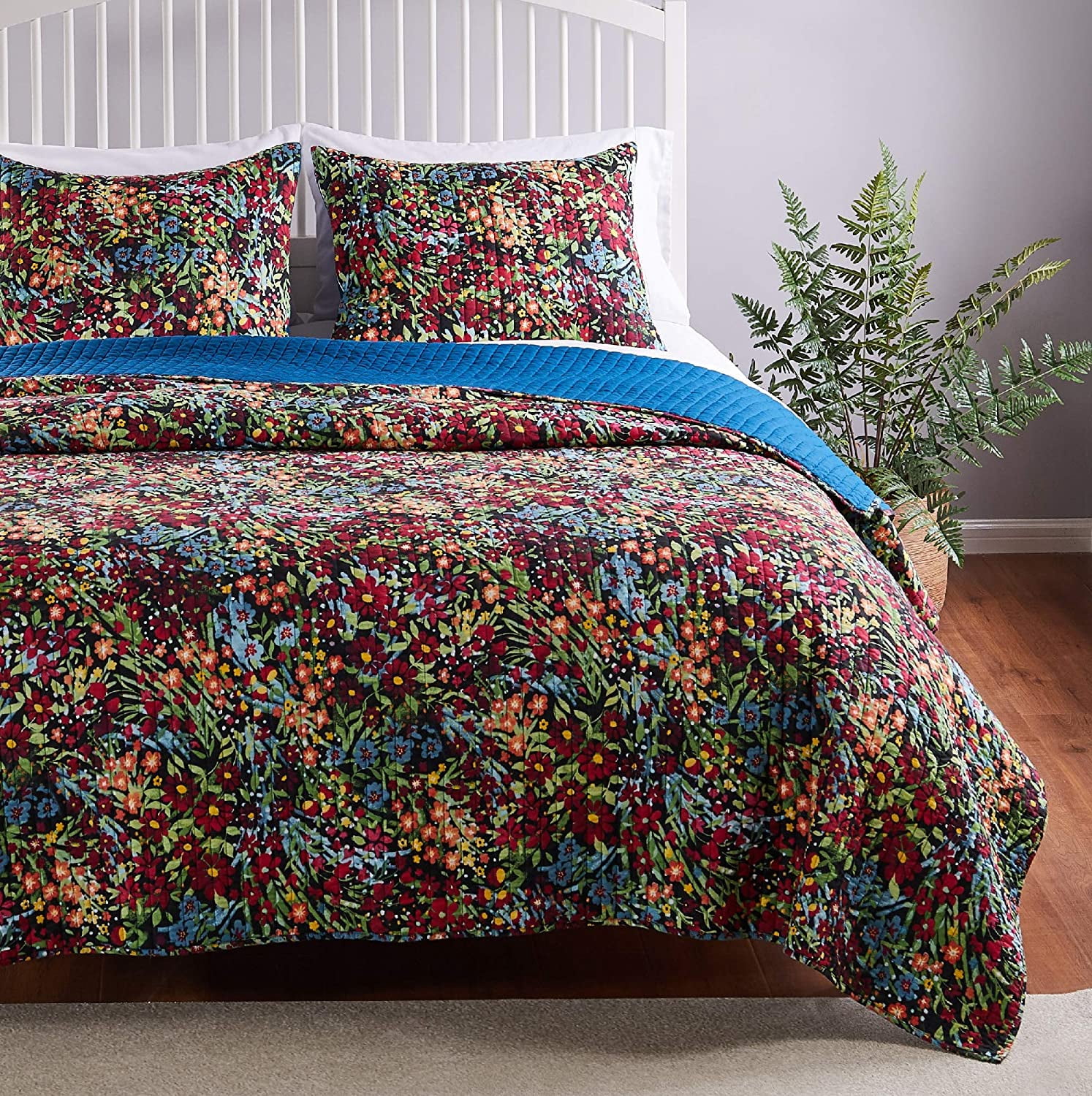 Barefoot Bungalow Cotton Quilt, Twin 