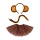 thumbnail image 5 of Conjunto de orejas y cola de mono, diadema infantil con orejas de mono para disfraces de, 5 of 8
