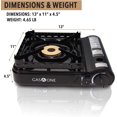 thumbnail image 3 of Estufa de camping Gas One GS-3900 de 15 000 BTU, combustible dual y 4 butano, 3 of 7