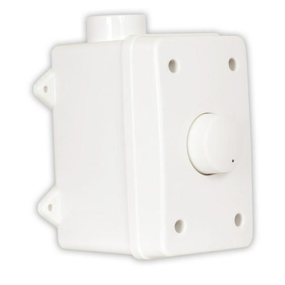 Theater Solutions OVCDW Outdoor Speaker Volume Control White Weatherproof Dial