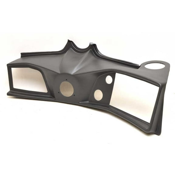 MasterCraft Boat Blank Dash Panel | 30 5/8 x 10 3/4 Inch Black Vinyl