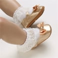 thumbnail image 5 of Otqutp Casual Shoes for Baby Spring Summer Children Toddler Girls Shoes Princess Shoes Flat Bottom Light Buckle Comfortable Cute Bow Shoes, 5 of 7