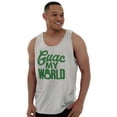 thumbnail image 3 of Guac World Guacamole Avocado Foodie Tank Top T Shirts Men Women Brisco Brands S, 3 of 6