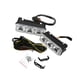 thumbnail image 3 of 2 luces LED de circulación diurna genéricas, accesorios, faros antiniebla a prueba de polvo y salpicaduras, luces auxiliares para vehículos SUV. Blanco, 3 of 9