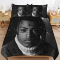 thumbnail image 1 of Xxxtentacion Ultra Smooth Touch Durable Comfort Secure Zipper Sleep Set Duvet Cover Sets Everyday Use, 1 of 5