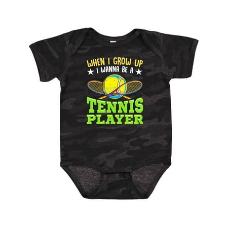 

Inktastic Future Tennis Player Baby Gift Gift Baby Boy or Baby Girl Bodysuit