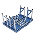 thumbnail image 3 of con asientos para sillas de 4 personas, mesa de camping plegable, aleaciÃ³n de aluminio Mesa de camping portÃ¡til enrollable de aluminio Zimtown exterior, 3 of 5