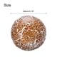 thumbnail image 2 of Uxcell 3Pcs Bolas de Vidrio Decorativas de 3.15 pulgadas, Bolas de Centro de Mesa, Bolas de Vidrio Mosaico para Decorar Cuencos, Marrón Claro, 2 of 5