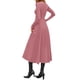 thumbnail image 5 of Vestido PRETTYGARDEN 2025 Rosa Manga Larga Midi Línea A XXL, 5 of 8