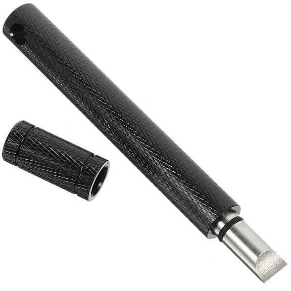 TINKSKY Golf Cleaner Tool Golf Groove Brush Black Aluminum Alloy Grinding 1Pcs