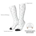 thumbnail image 6 of Fotbe Heart Rabbit print Women's Men's Novelty Crew Socks Cotton Socks Knee High Socks for Walking,Running,Nurses,Pregnancy, 6 of 8