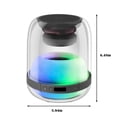thumbnail image 3 of EGNMCR Bluetooth Speaker With Lights Color Changing Portable Wireless Speaker LED Lighting Themes,Bluetooth Audio,Bluetooth Speaker Stereo Sound, Gift, 3 of 8