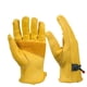 thumbnail image 4 of Par de guantes de trabajo de cuero para hombres - con abrazadera de muñeca esférica y A, 4 of 5