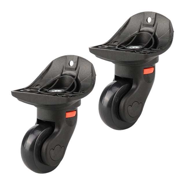 Wisewang 2x Roues de Bagage Sac de Voyage Capacité de Charge Roulette Pivotante Bagage Valise