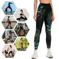 thumbnail image 4 of Ornamental skull Leggings Women's trousers Women sports Womens Leggings, 4 of 6