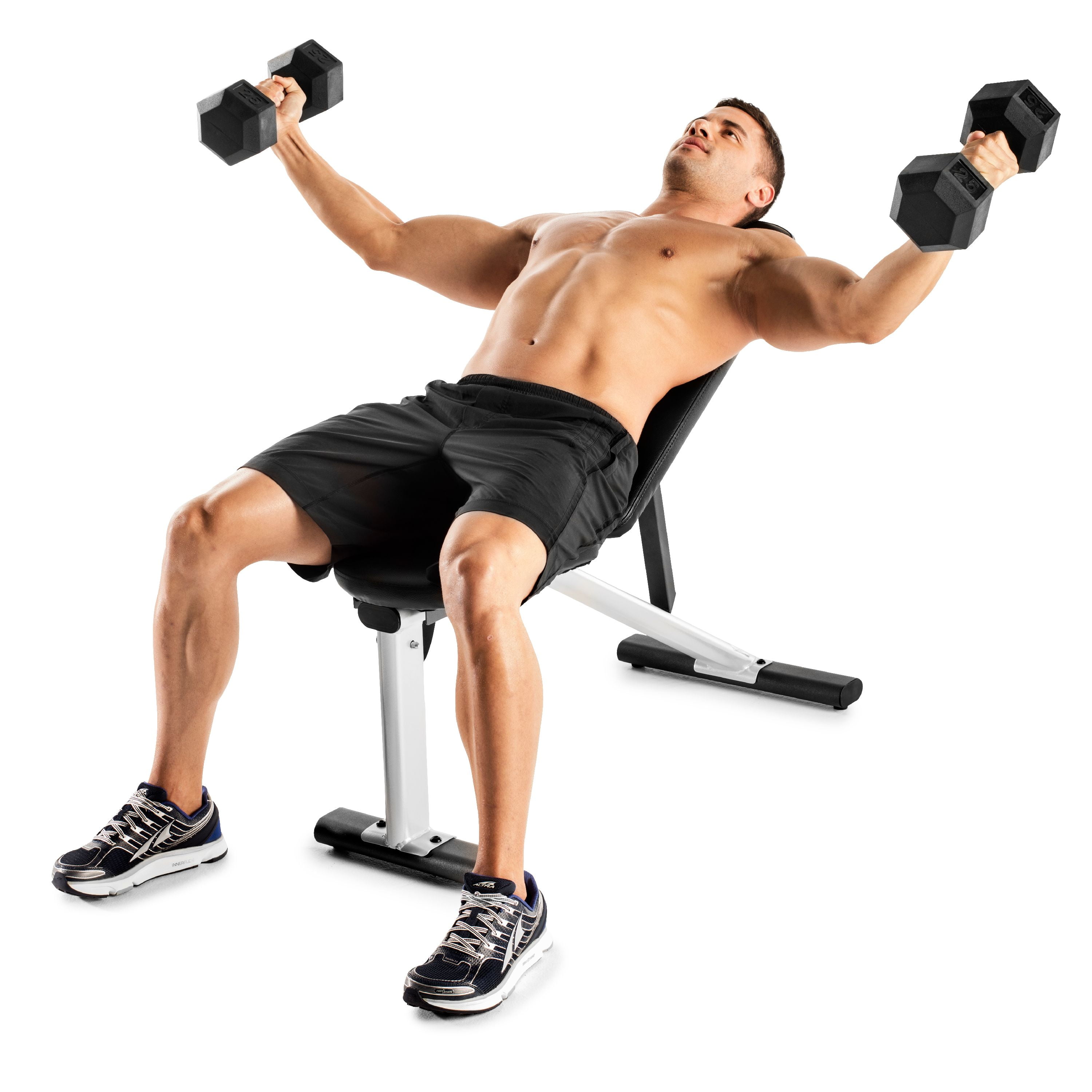 Gold s Gym XR 6.0 Adjustable Weight Bench with Exercise Chart