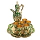 thumbnail image 3 of JUEGO DE TÉ PARA TÉ O CAFÉ, JUEGO DE TAZAS DE CAFÉ DE COBRE TURCO DE ALEACION DE ZINC VINTAGE, KIT DE OLLA DE VINO DE METAL PARA BAR EN Casa, Fiesta de Té, Cumlearimos,, 3 of 7
