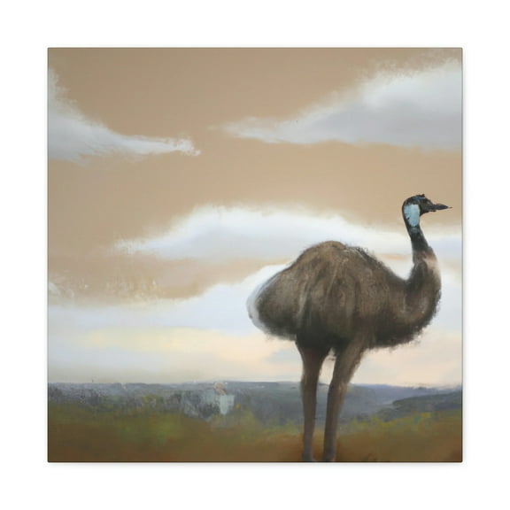 Emu in Antiquity - Canvas
