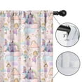 thumbnail image 4 of Blackout Kids Curtains,Fantasy Princess Castle Pattern Childrens Insulated Curtains Set Of 2,Bedroom Essentials,Toddler Room Decor 52"x84", 4 of 5