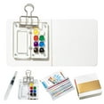 thumbnail image 2 of Mini Portable Watercolor Set, Watercolor Paint Box with 12 Color Paints, Mini Watercolor Paint Set, Travel Watercolor Set, Paint Box for Painters Artists Students of The Day, 2 of 6