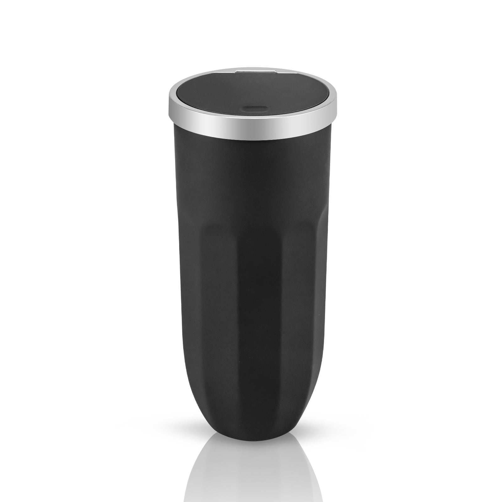 Car Trash Can with Push Button Lid, New Car Dustbin Diamond Design