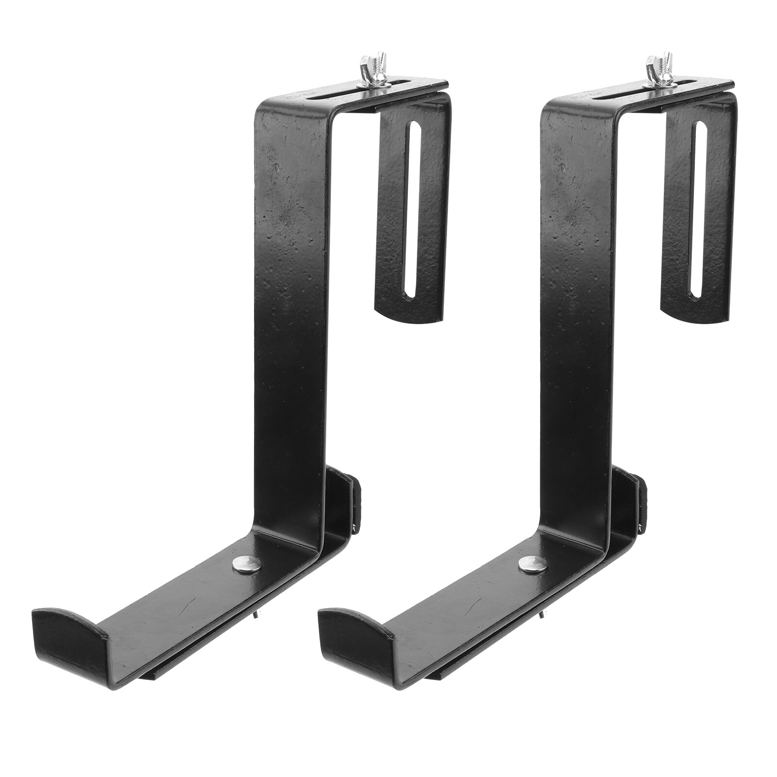 1 Pair Balcony Railing Flowerpot Hook Hanging Planter Hook Flower Pot