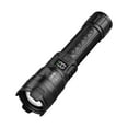 thumbnail image 2 of Oliegs Heated Blanket Versatile Handheld Flashligh Digital Display Strong Light Flashlight Telescopic Flashlight Long Life Three Dimming Fast Charging Flashlights Camping Essentia Chocolate, 2 of 5