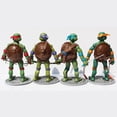 thumbnail image 2 of Figuras de Tortugas Ninja Mutantes adolescentes, figuras de acción de Raph, don, Donatello, adornos de Anime TMNT, figuras de Leonardo móviles, modelos de Juguetes, 2 of 3