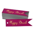 thumbnail image 1 of Inkdotpot Gold Foil Paper Hang Tags Happy Diwali Favor Tags 50 Pieces, 1 of 6
