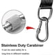 thumbnail image 5 of Tree Swing Hanging Straps Kit 2x5ft Heavy Duty Swing Hanger With Carabiners, Tree Protectors And Swivel Hook, 5 of 5