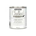 thumbnail image 1 of Rust-Oleum Chalked Ultra Matte Paint in Linen White, 887 ml, 1 of 2