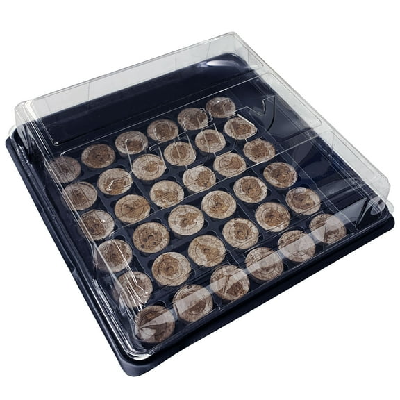Jiffy Professional 36 Celled Seed Starting Greenhouse Kit with 36mm Peat Pellets