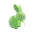 thumbnail image 2 of Decoration Easter Standing Rabbit: Realistic Glitter Bowknot Holiday With Easter Eggs ( Design), 2 of 6