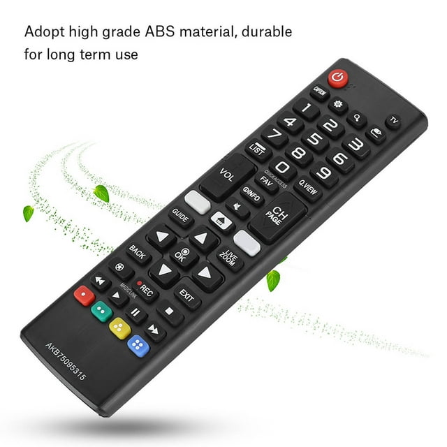 Control remoto, control remoto universal para TV, control remoto inteligente, control remoto para TV, compacto y liviano