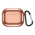 thumbnail image 1 of Funda para auriculares inalámbricos Compatible con 3 2021, funda protectora de TPU galvanizada para auriculares con mosquetón, 1 of 8